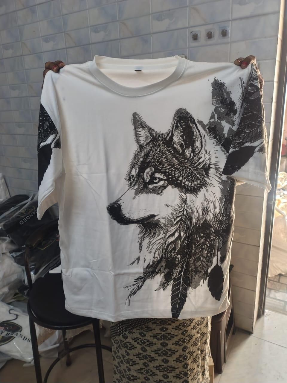 Men?s Waffle Knit Crew-Neck T-Shirt (Pack of 1)